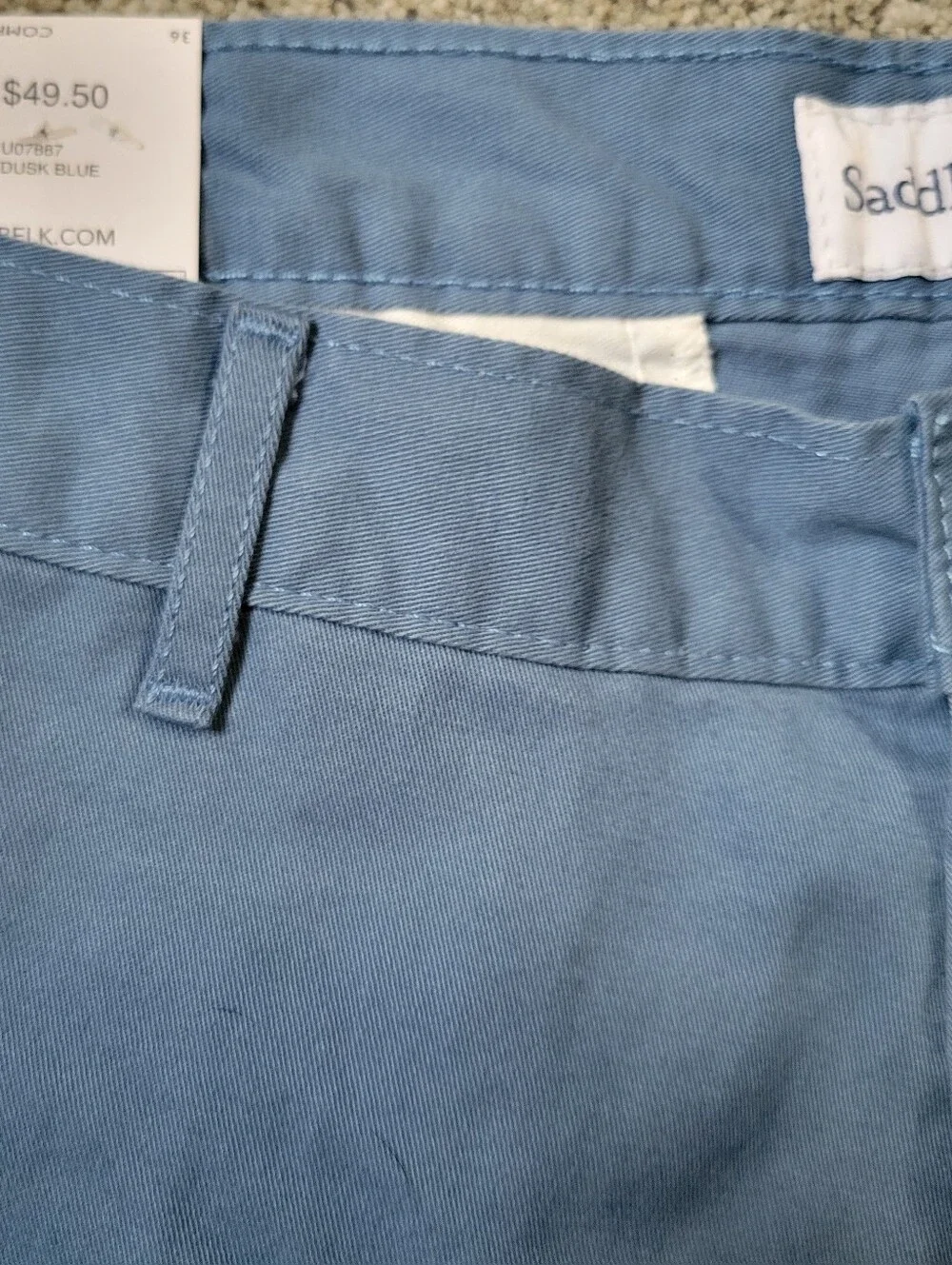 NWT MEN'S SADDLEBRED SHORTS SZ 36